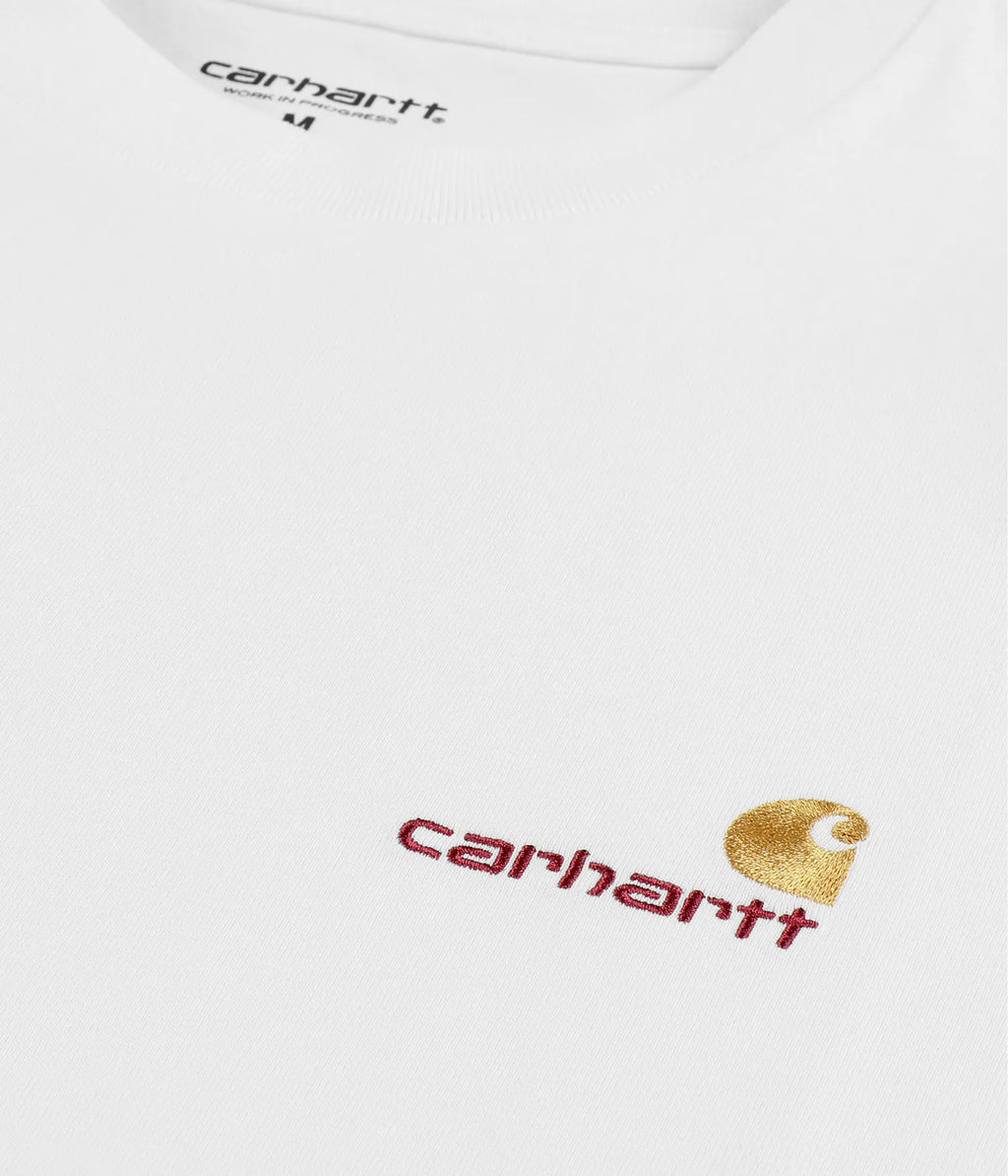Carhartt WIP American Script Organic T-Shirt (white)