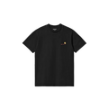 Carhartt WIP American Script Organic T-Shirt (black)