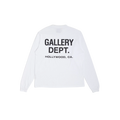 GALLERY DEPT. SOUVENIR LONGSLEEVE TEE WHITE