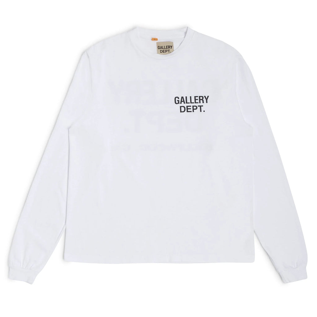 GALLERY DEPT. SOUVENIR LONGSLEEVE TEE WHITE