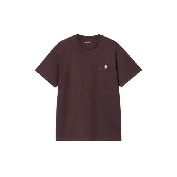 Carhartt WIP American Script Organic T-Shirt (palisander)
