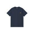 Carhartt WIP American Script Organic T-Shirt (deep night)