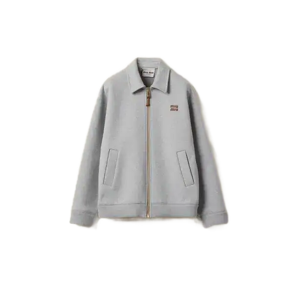 Miu Miu  Jersey Blouson Jacket