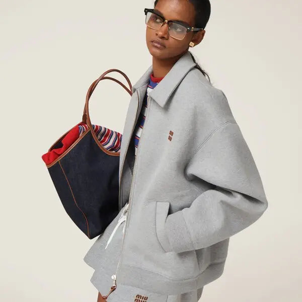 Miu Miu  Jersey Blouson Jacket