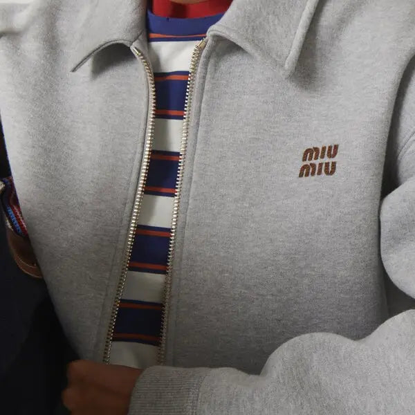 Miu Miu  Jersey Blouson Jacket