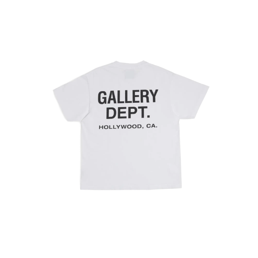 GALLERY DEPT Short Sleeve Tee Shirt White