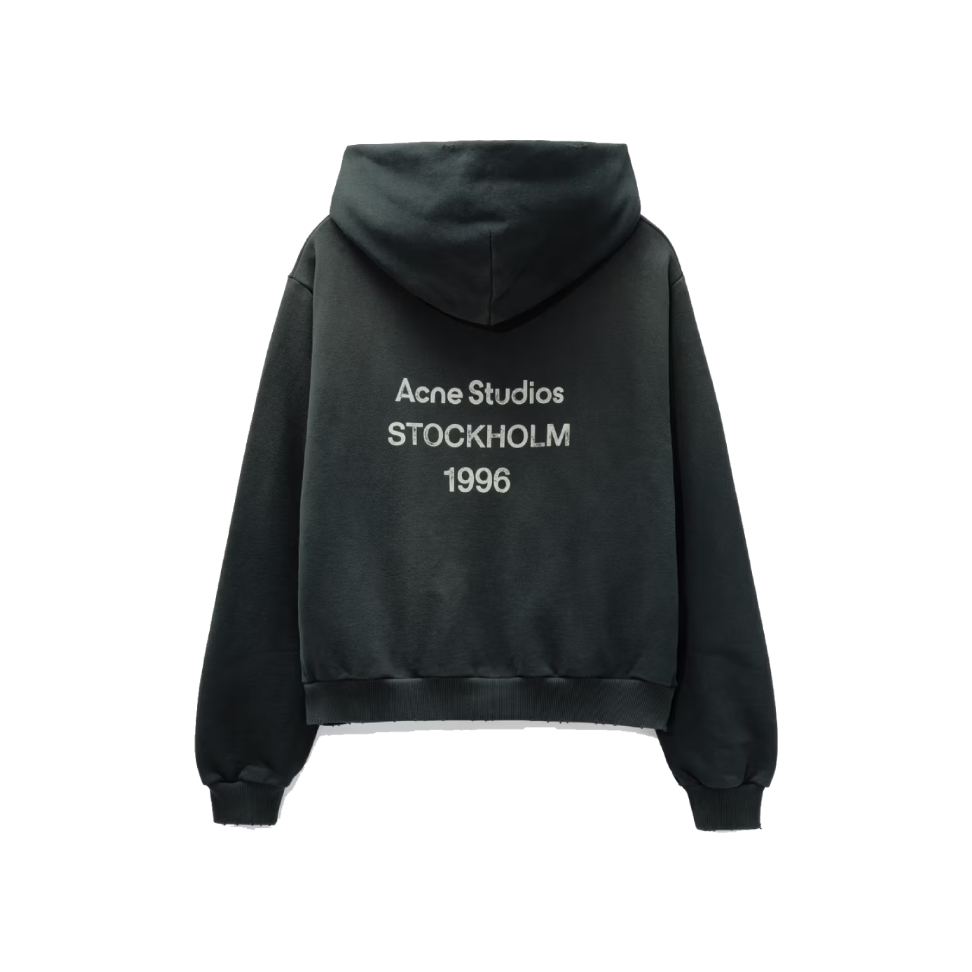 ACNE STUDIOS Fleece Hoodie I Black