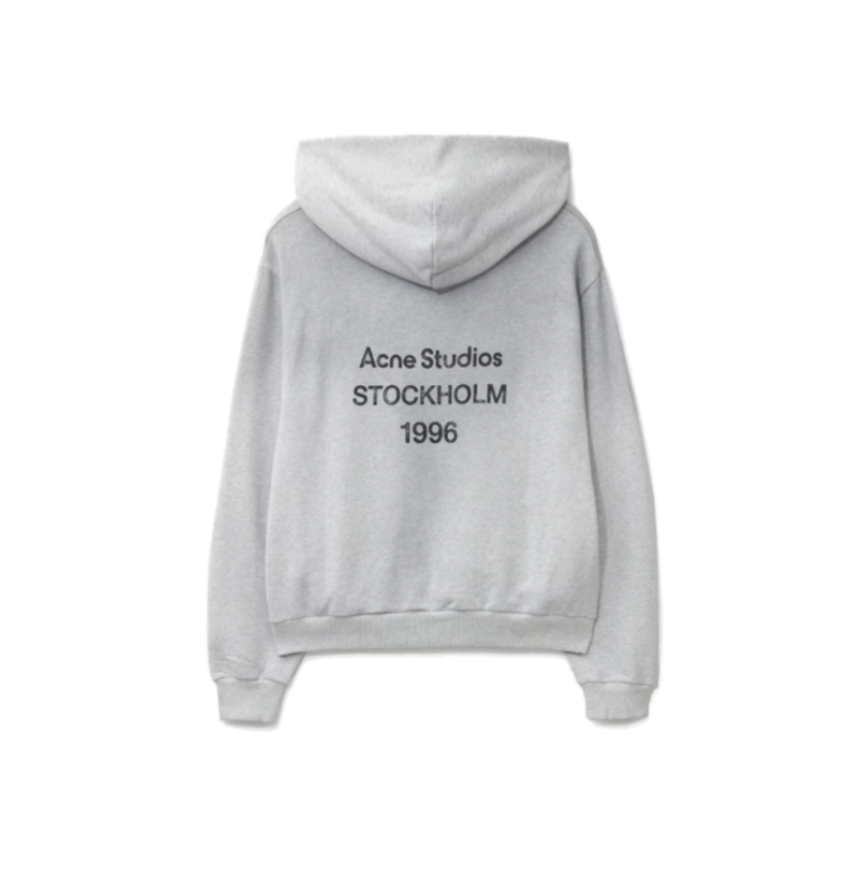ACNE STUDIOS Fleece Hoodie I Grey