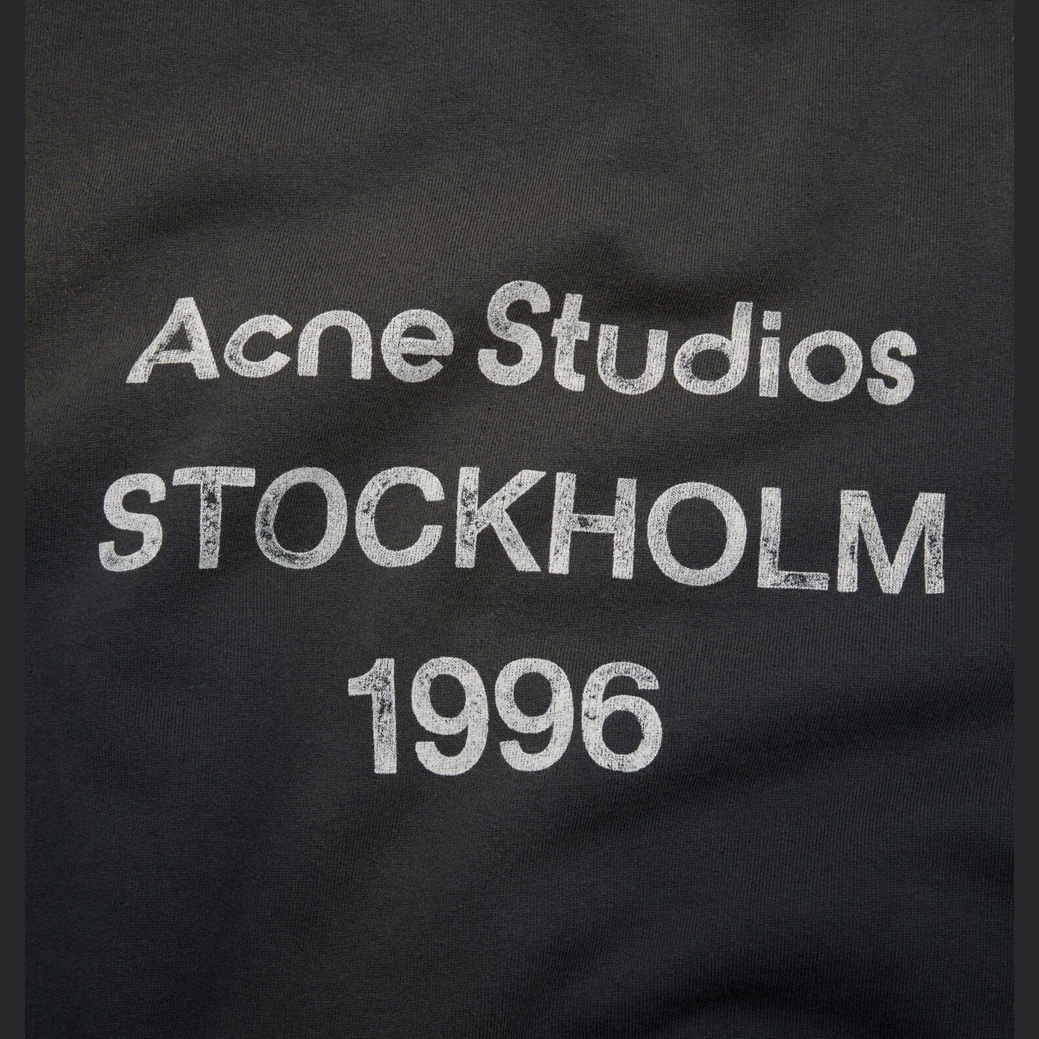 ACNE STUDIOS Fleece Hoodie I Black