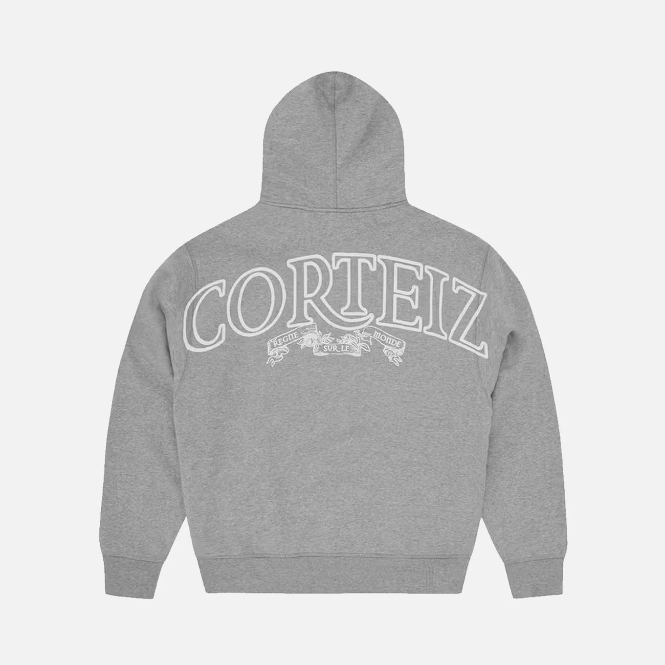 Corteiz RTW Superior Royale Zip Hoodie - Grey