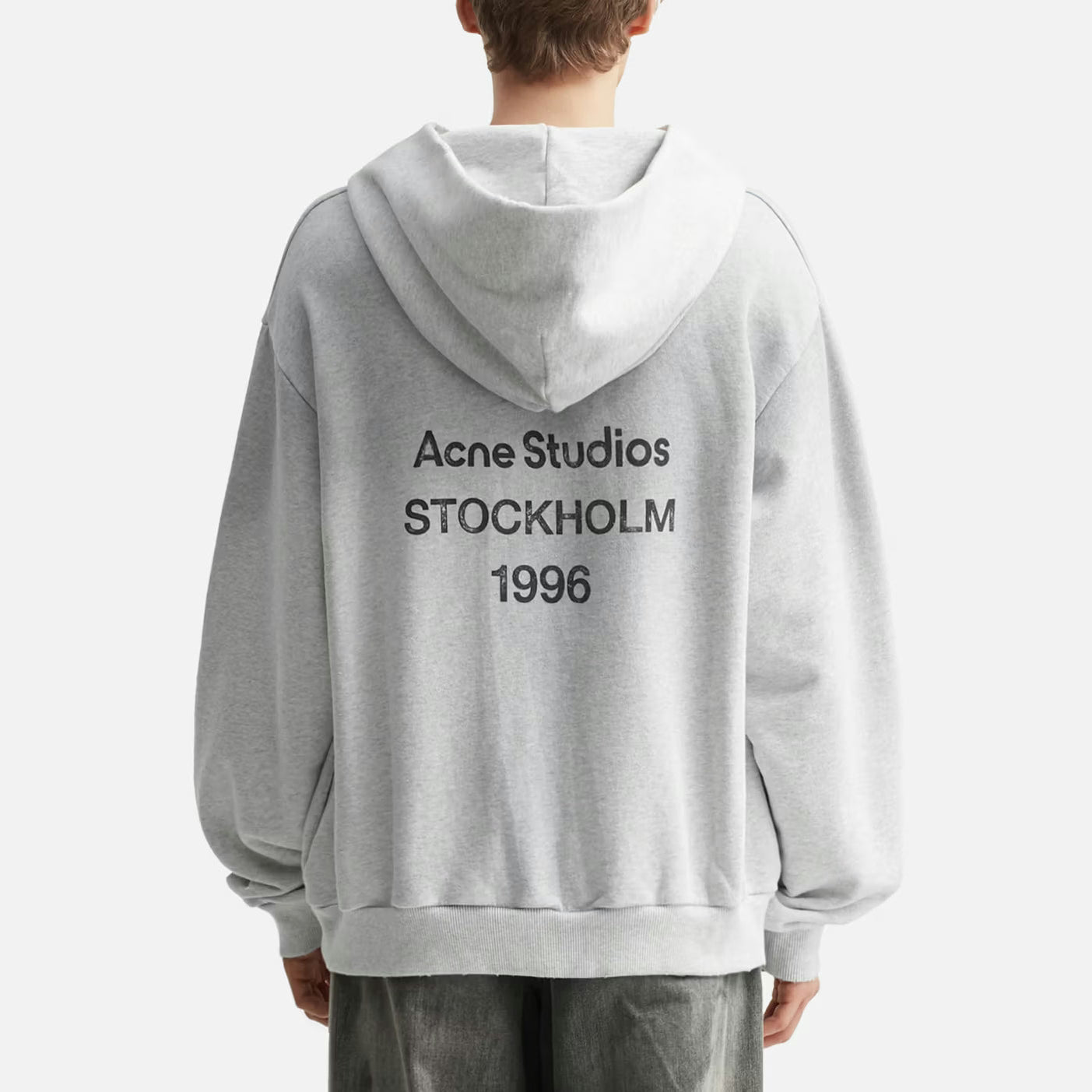 ACNE STUDIOS Fleece Hoodie I Grey