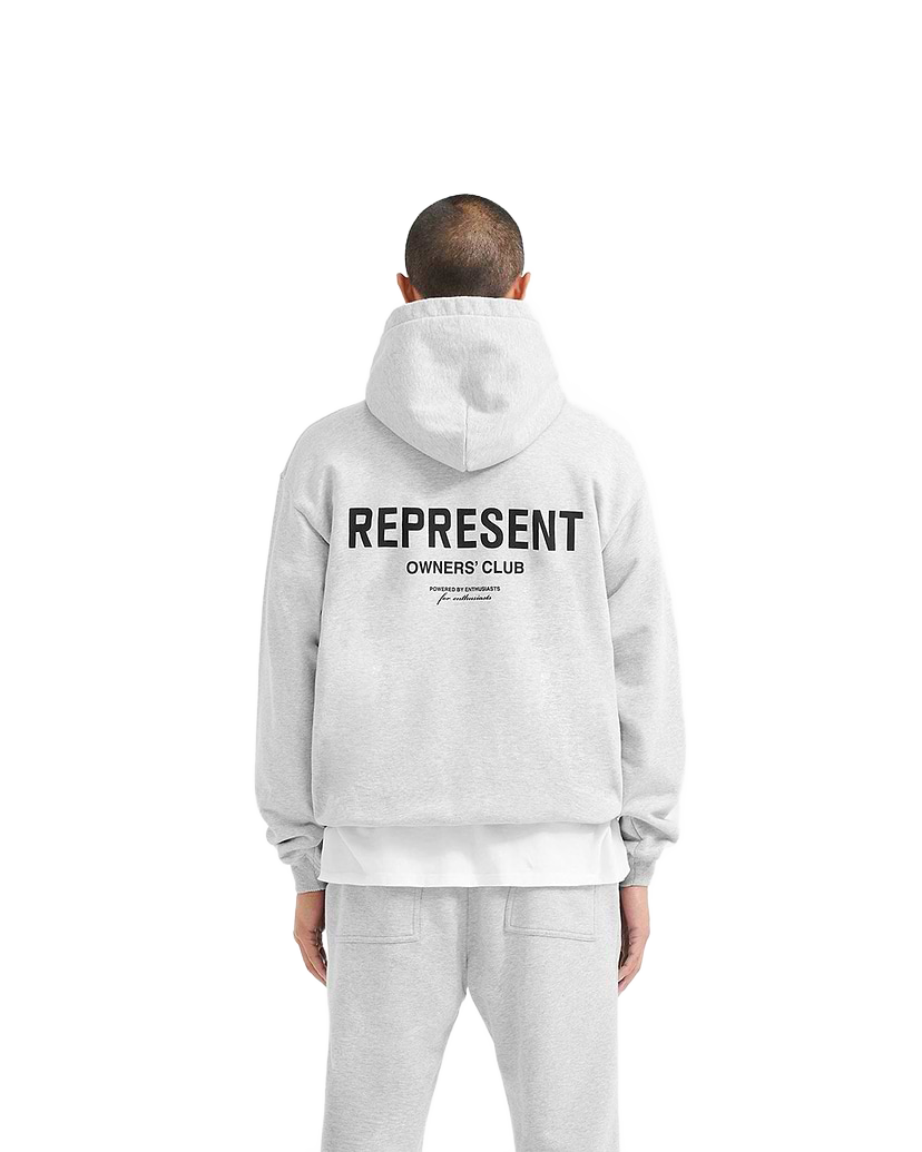 Represent Owners Club Hoodie I Ash Grey Hoodies