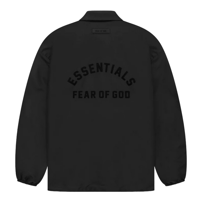 Fear of God Essentials Button Down Shirt 'Jet Black'