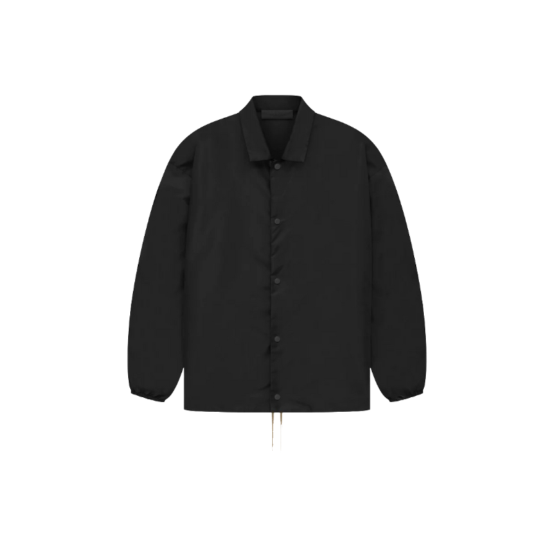 Fear of God Essentials Button Down Shirt 'Jet Black'