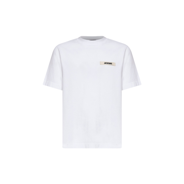 Jacquemus Men's White Logo Band T