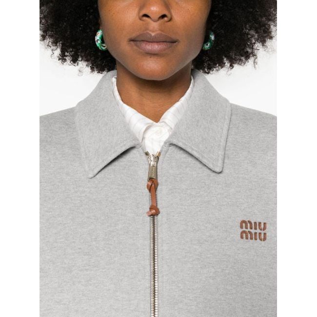 Miu Miu  Jersey Blouson Jacket
