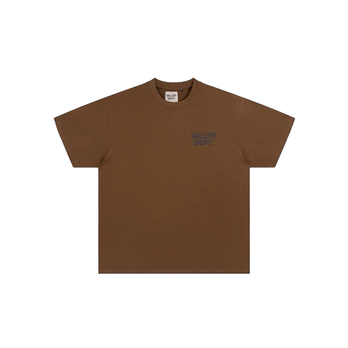 GALLERY DEPT. Gallery Souvenir Short Sleeve Tee Shirt Coffee - Black