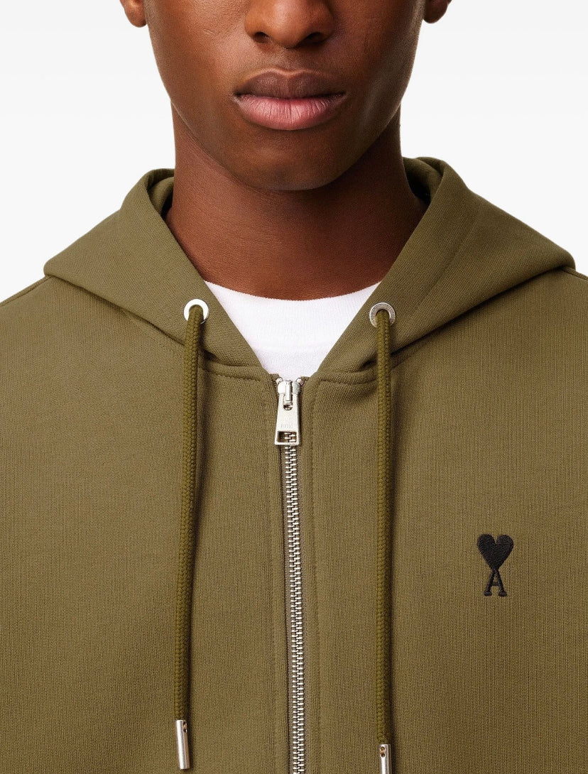 Ami Paris Zip Hoodie