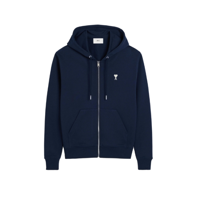 Ami Paris Zip Hoodie