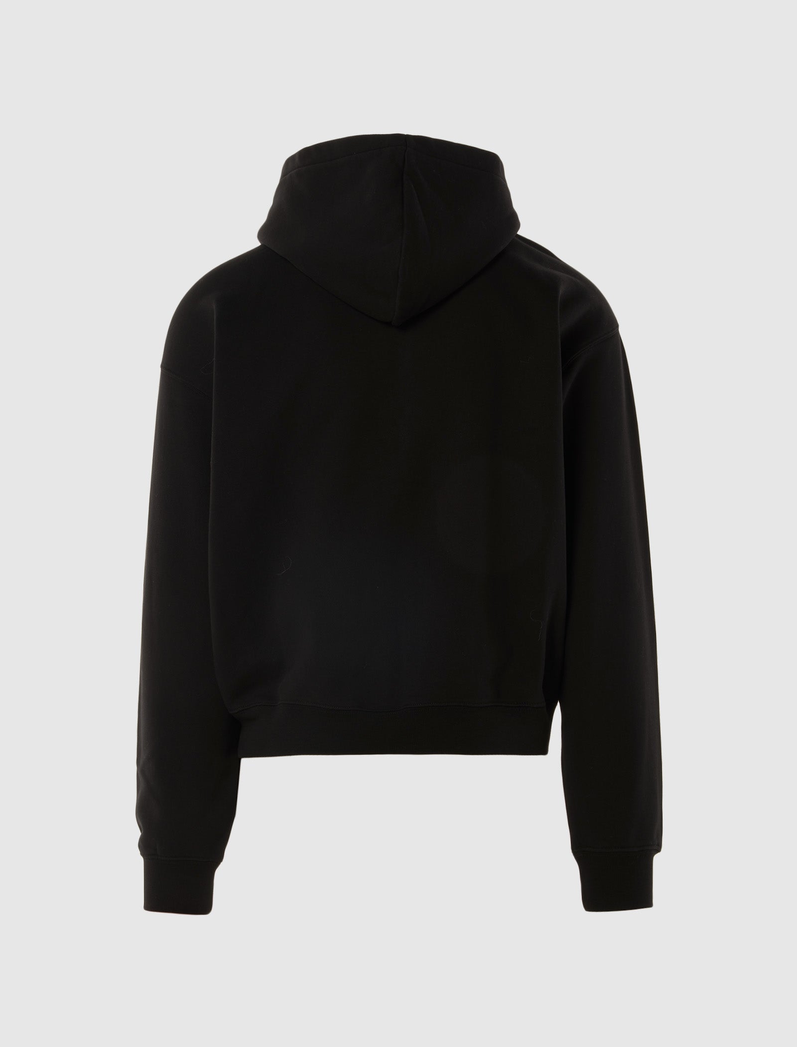 JACQUEMUS Gros Grain Logo Zip-Up Hoodie