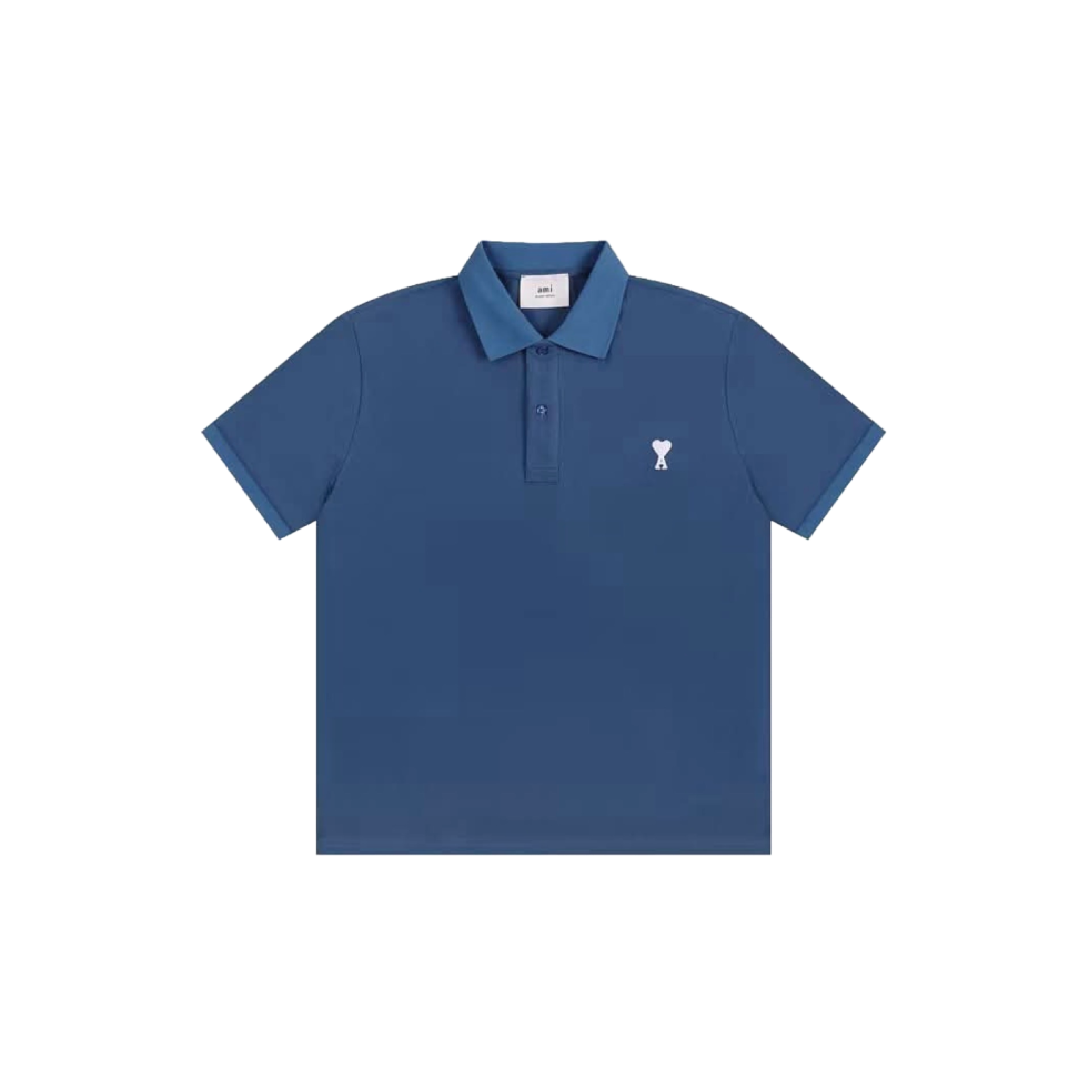 AMI Paris Ami de Coeur polo shirt