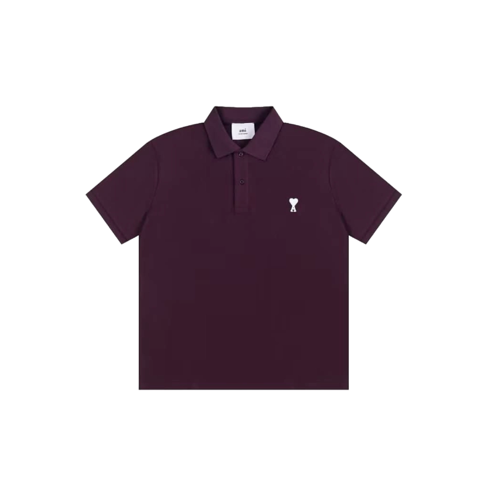 AMI Paris Ami de Coeur polo shirt