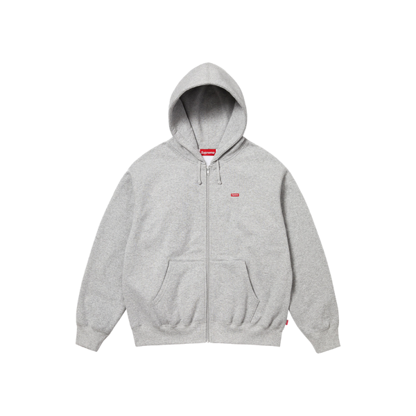 Supreme Small Box Zip Up Hoodie - Grey