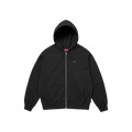 Supreme Small Box Zip Up Hoodie - Black