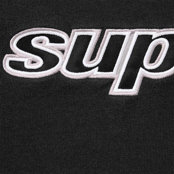 Supreme Division Hoodie Black