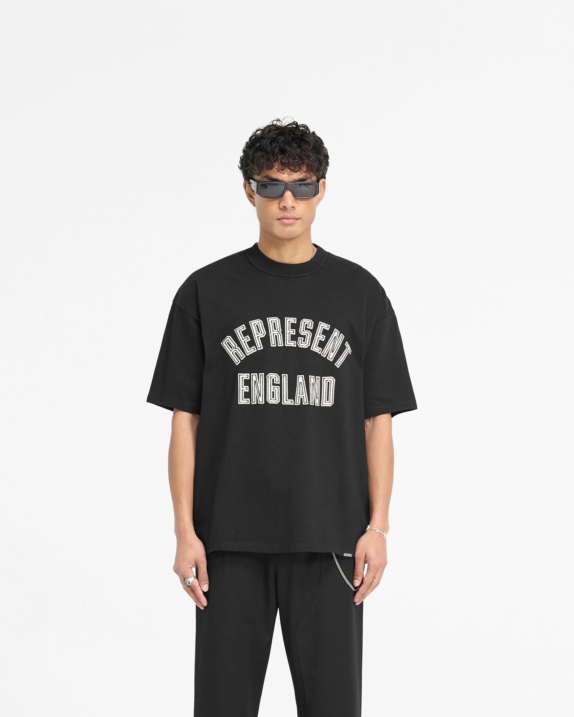 Represent Owners Club England Applique T-Shirt