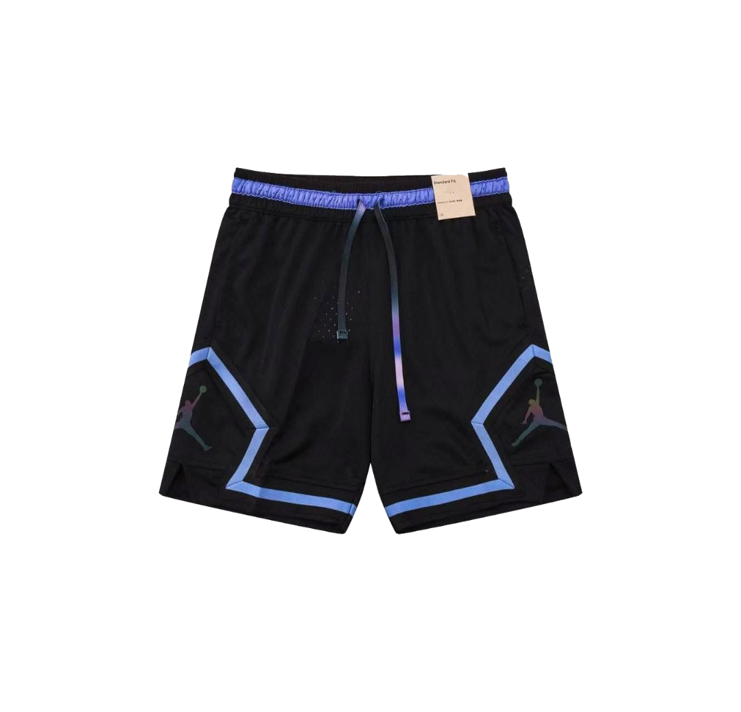 Jordan Dri Fit Black With Purple Men Short