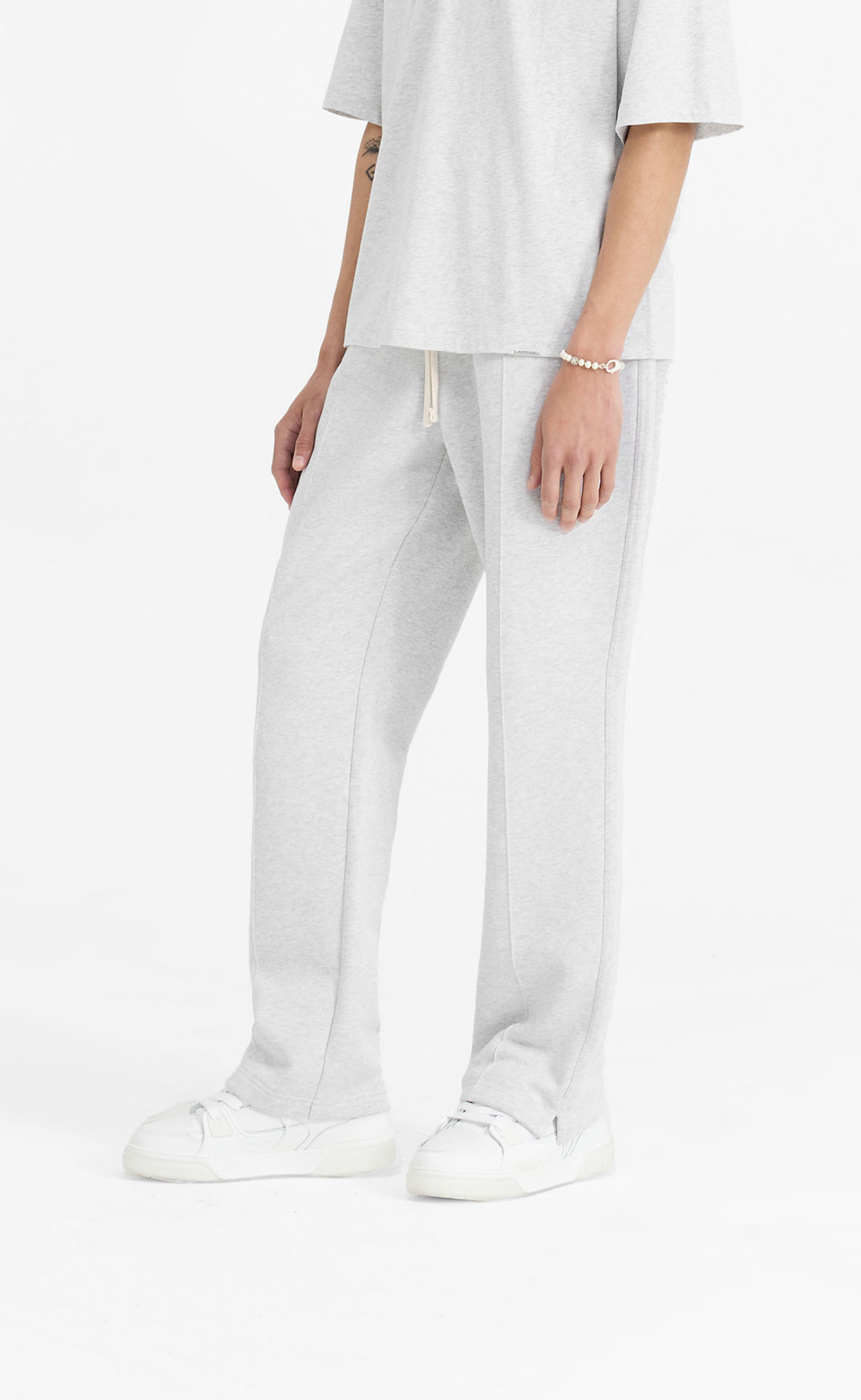 Represent Ice Grey Initial Sweatpants