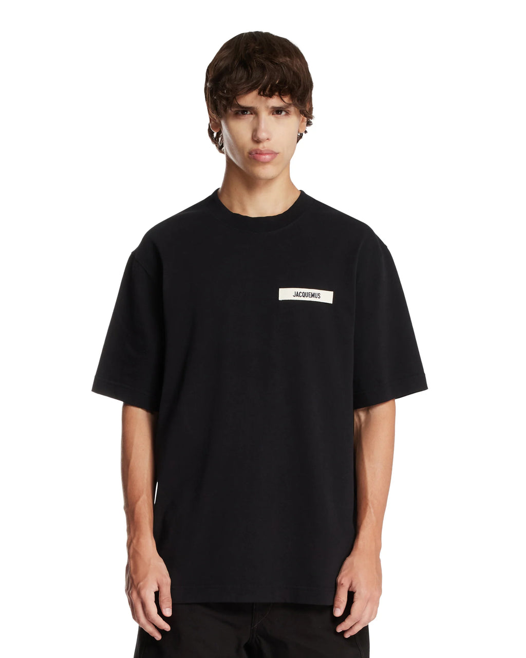Jacquemus Men's Black Logo Band T