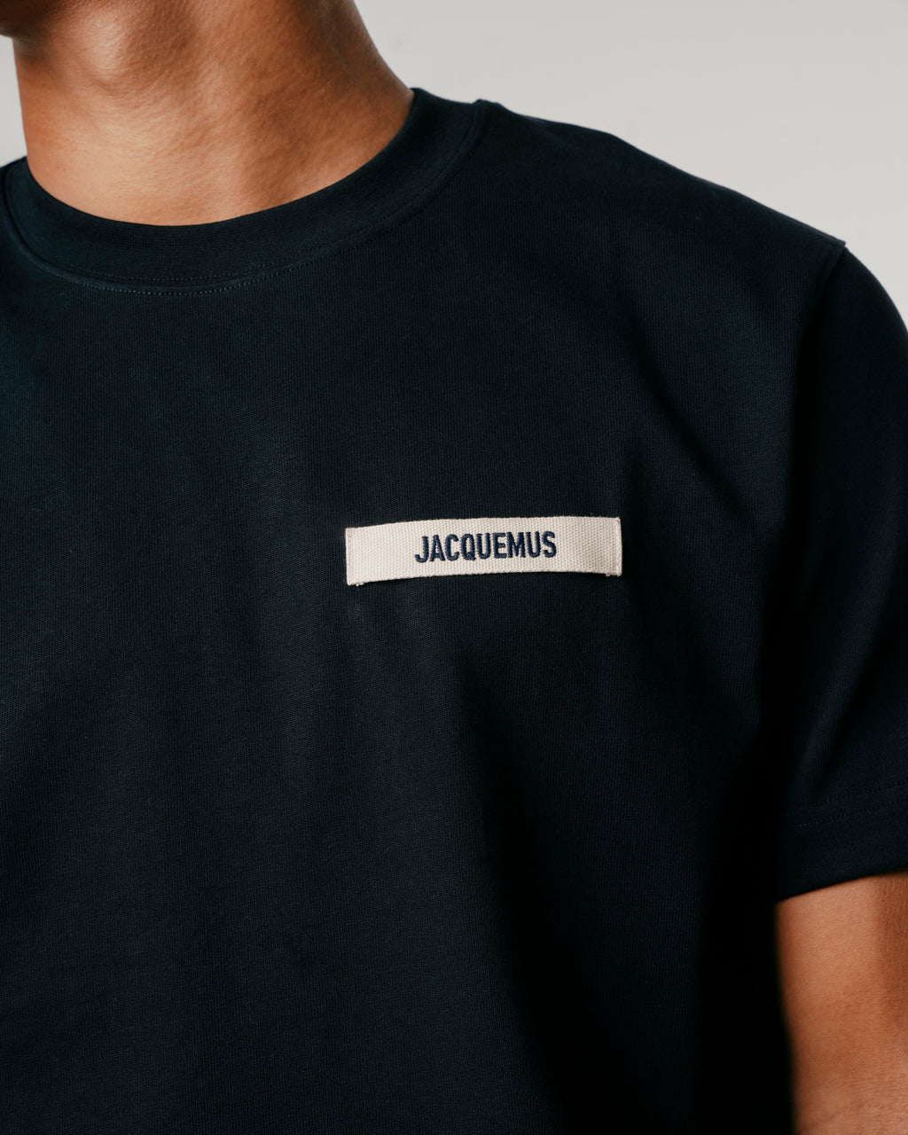 Jacquemus Men's Black Logo Band T