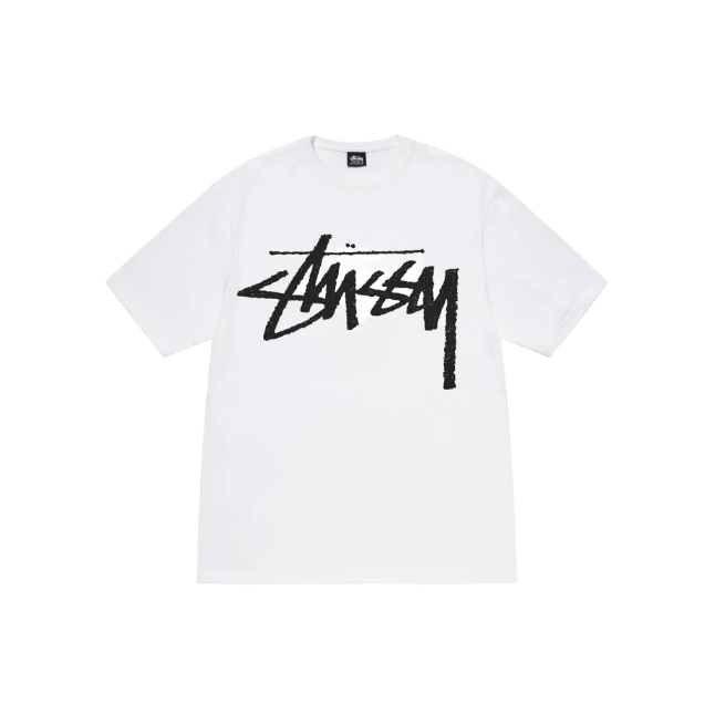 STUSSY FW 22 BIG STOCK White