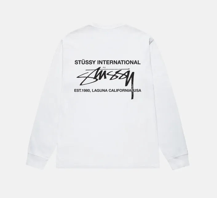 Stussy Smooth International Long Sleeve Tee