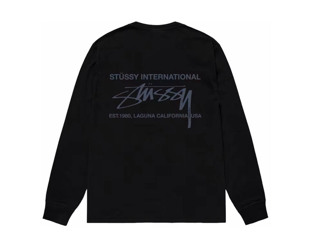 Stussy Smooth International Long Sleeve Tee