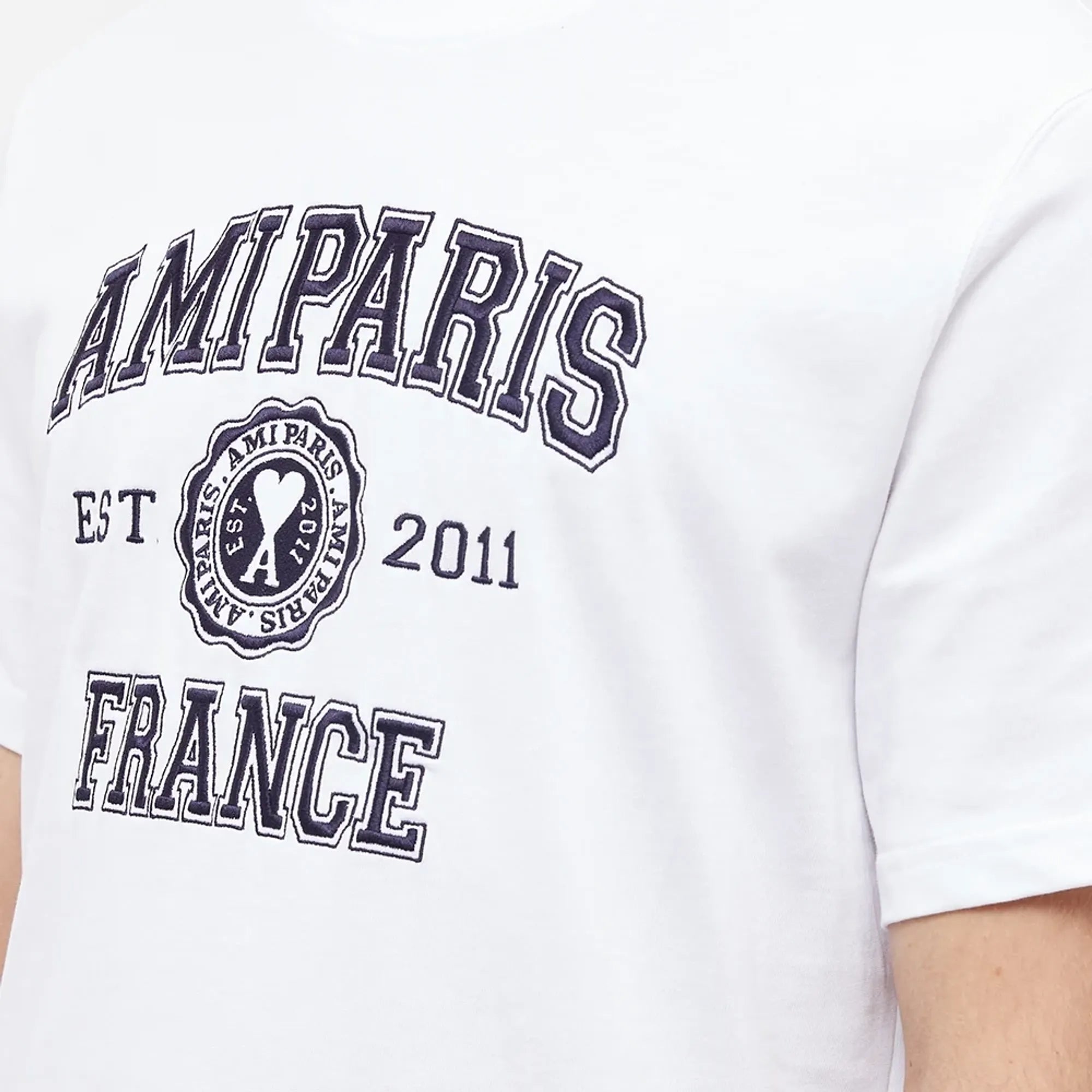 AMI Paris T-Shirt | White | STW