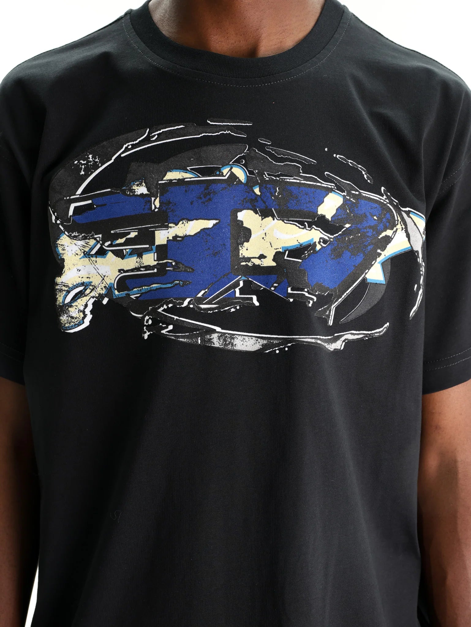 DIESEL Black T-shirt `T-NORM-T11`