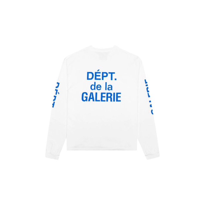 Gallery Dept. French Collector L/S Tee White Blue