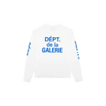 Gallery Dept. French Collector L/S Tee White Blue