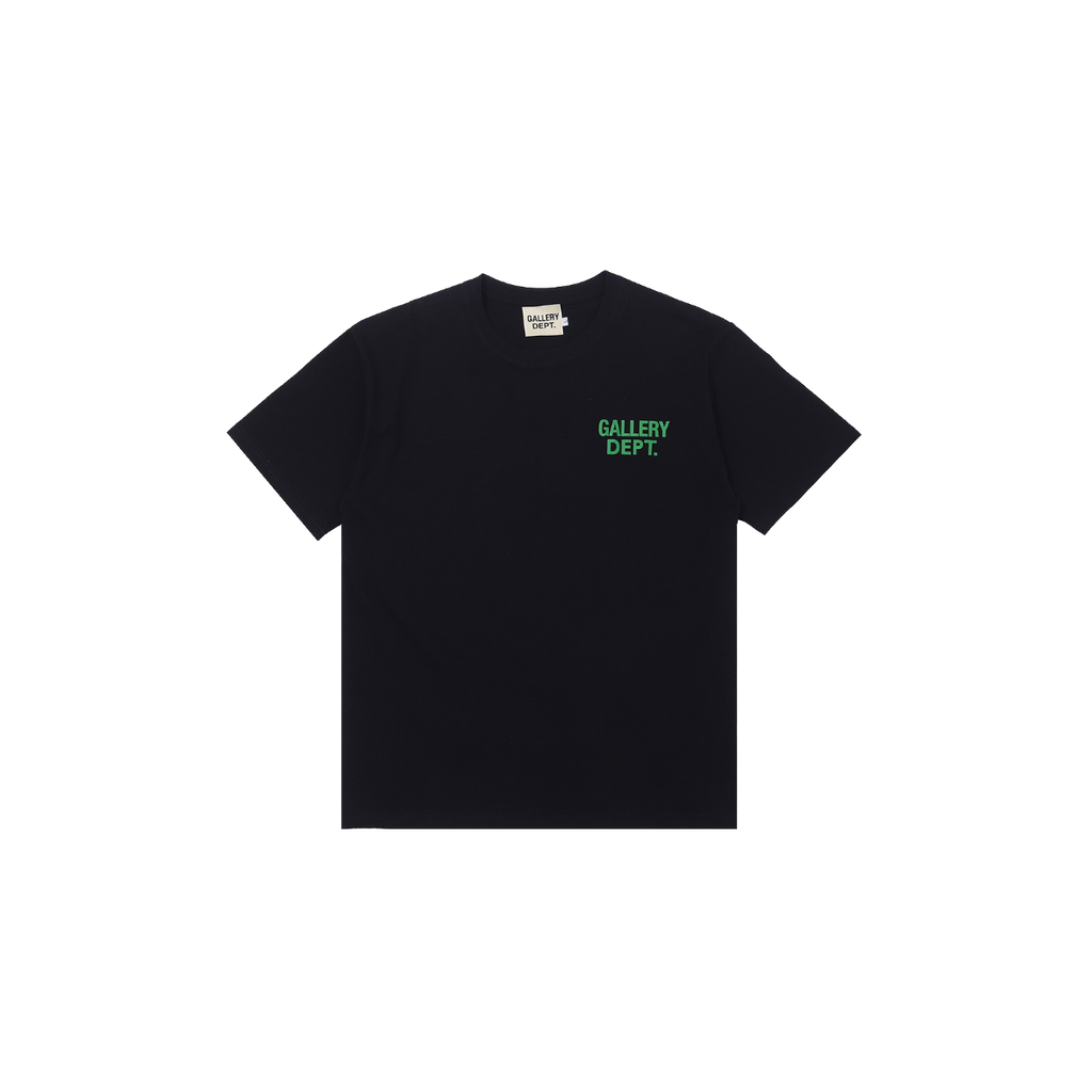GALLERY DEPT. Gallery Souvenir Short Sleeve Tee Shirt Black Green