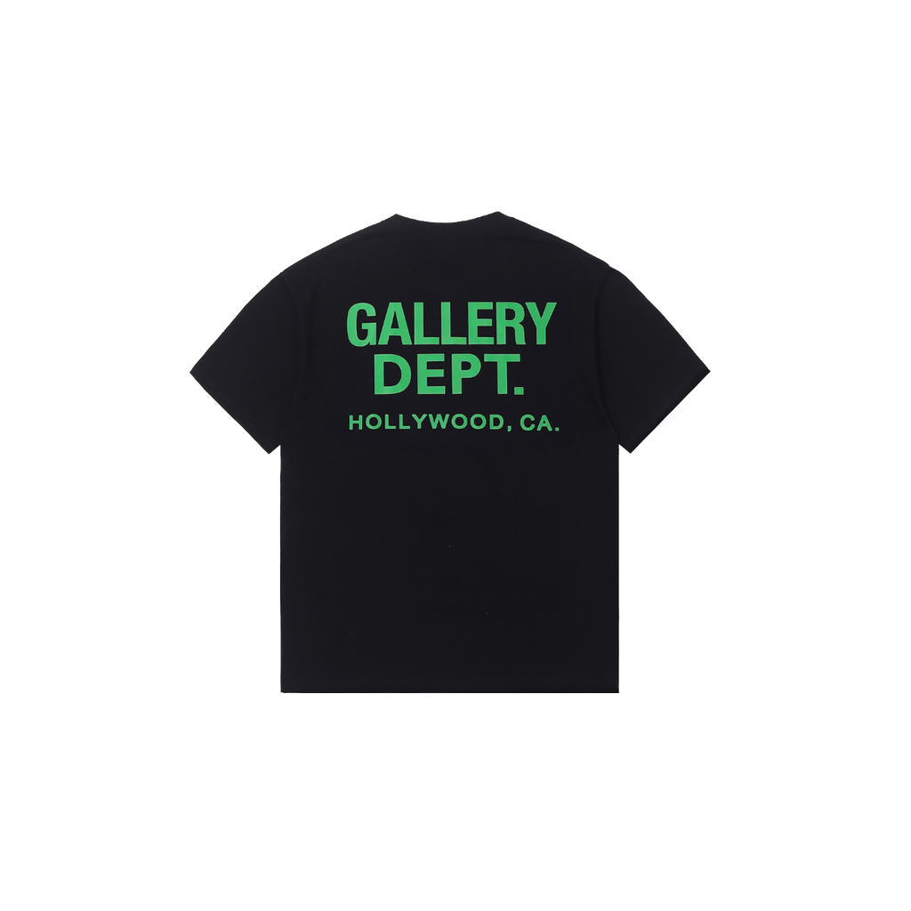 GALLERY DEPT. Gallery Souvenir Short Sleeve Tee Shirt Black Green