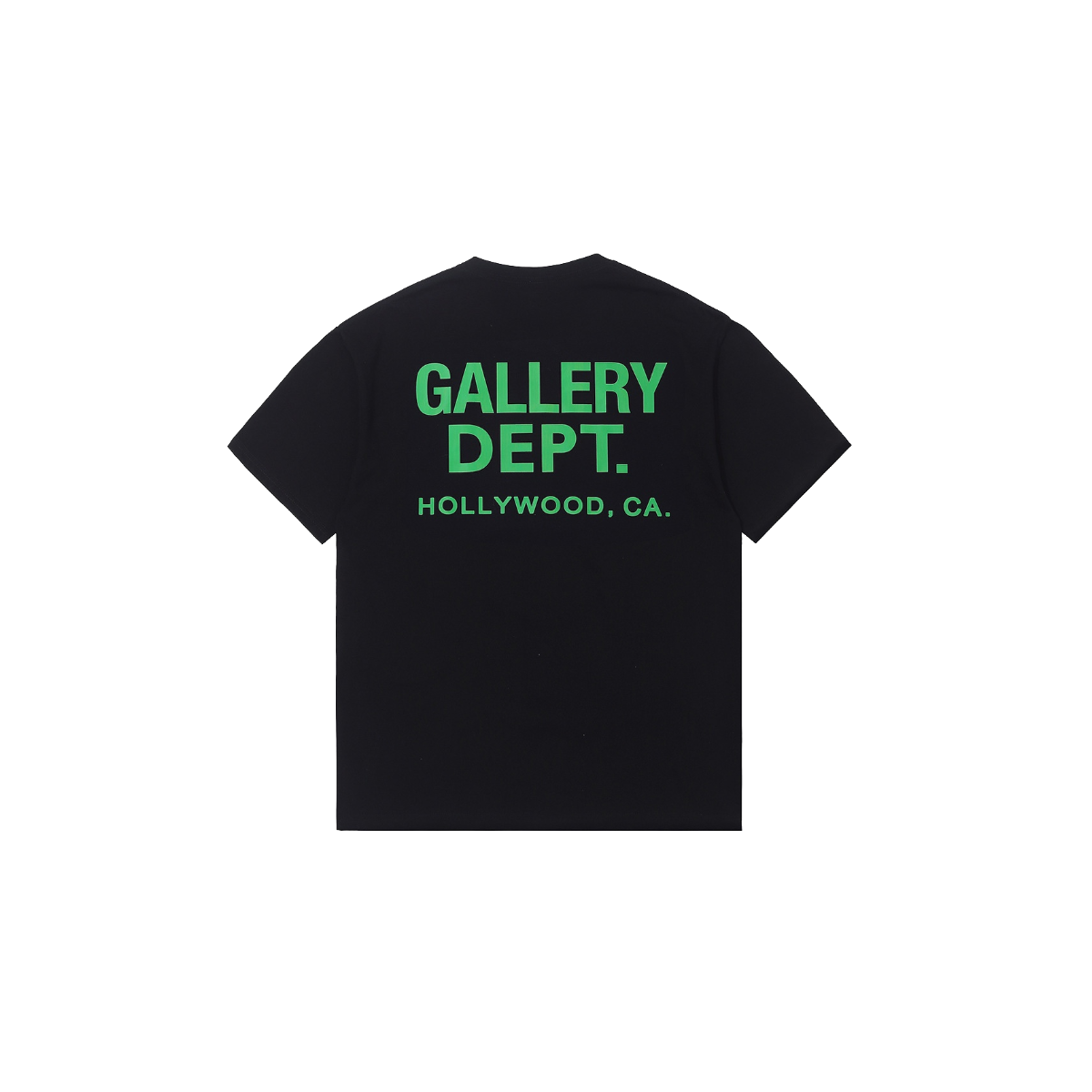 GALLERY DEPT. Gallery Souvenir Short Sleeve Tee Shirt Black Green