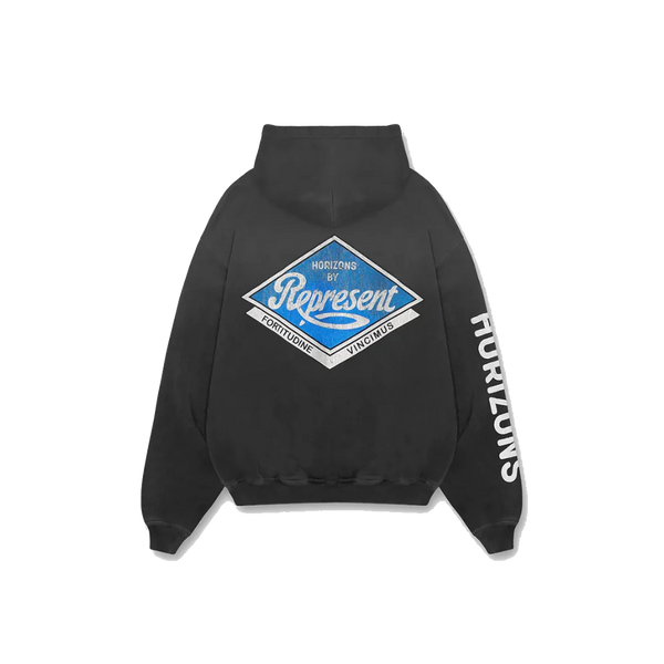 Represent Classic Parts Hoodie Aged Black - Horizonts