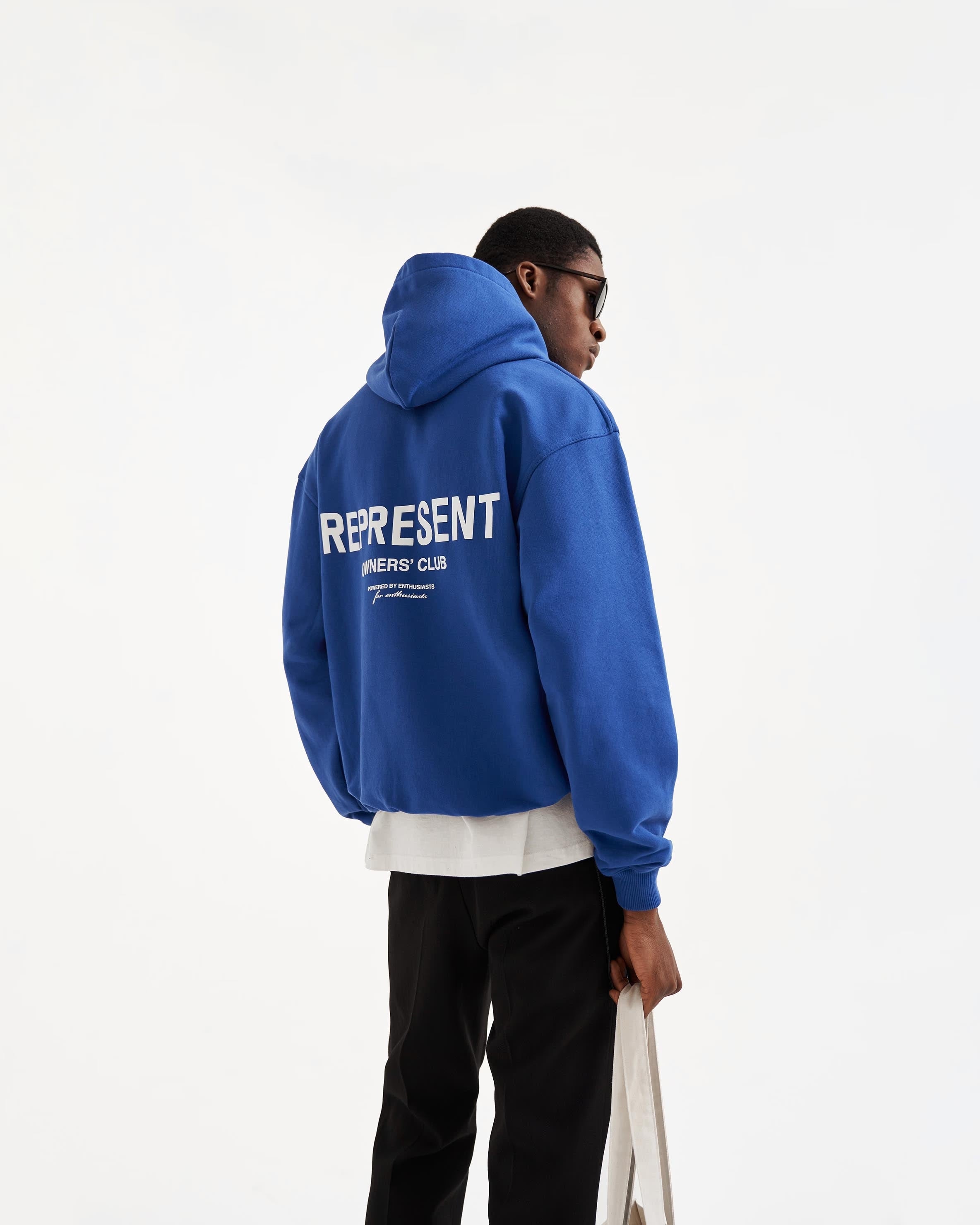 Represent Owners Club Hoodie - Cobalt Blue