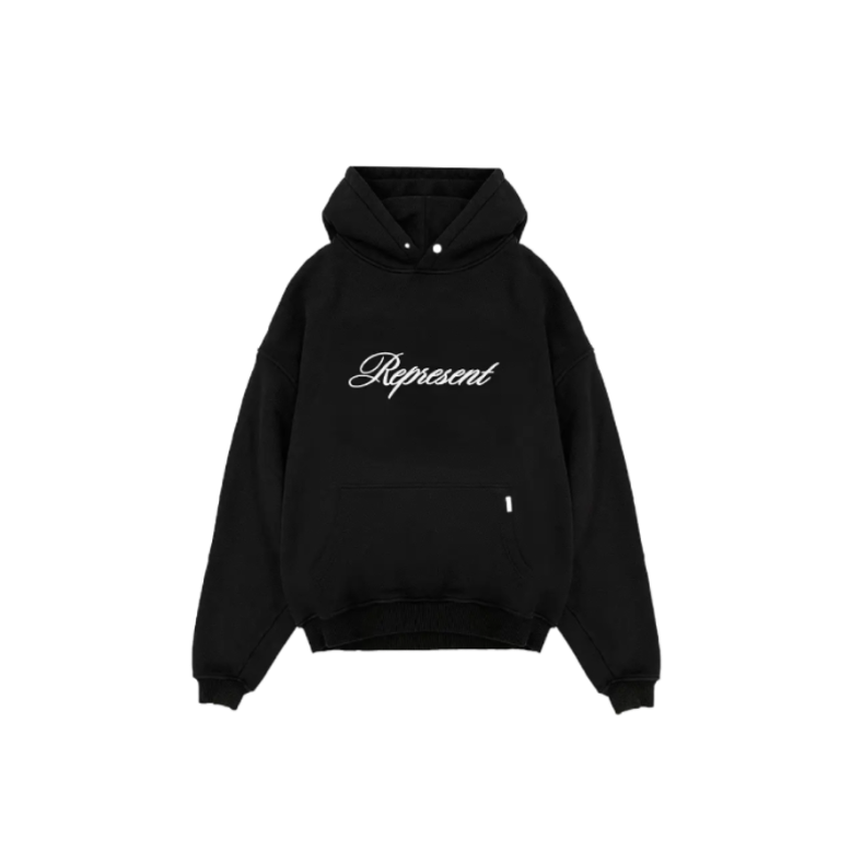 Represent Script Logo Hoodie