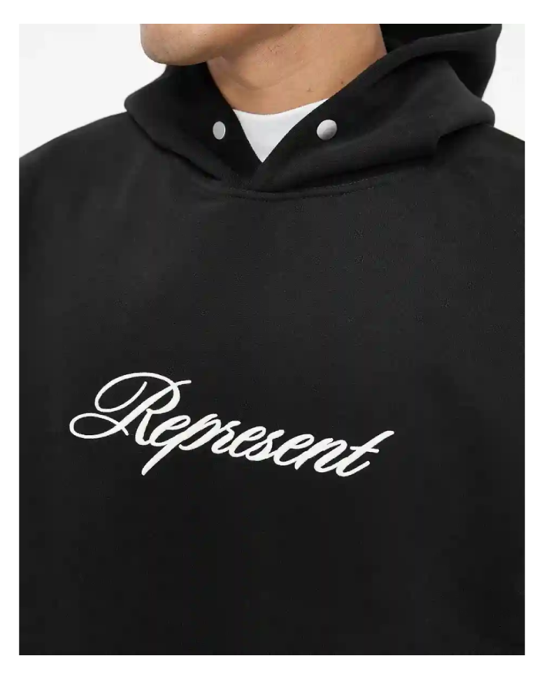 Represent Script Logo Hoodie