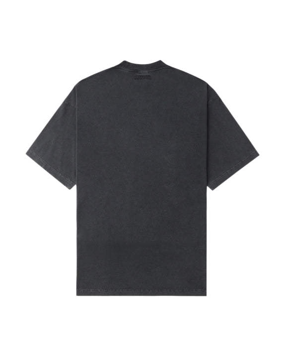 VETEMENTS Oversized T-Shirt im Used-Look in dunkelgrau