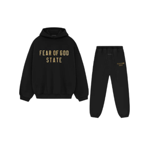 FEAR OF GOD ESSENTIALS - FW24 BLACK YELLLOW STATE
